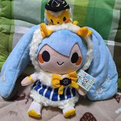 みくにくま　ジンくん　雪ミク　ぬいぐるみ❄
