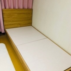 決まりました
【ニトリ】ベットフレーム　の画像