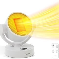 3D首振りセラミックファンヒーター　新品未使用の画像