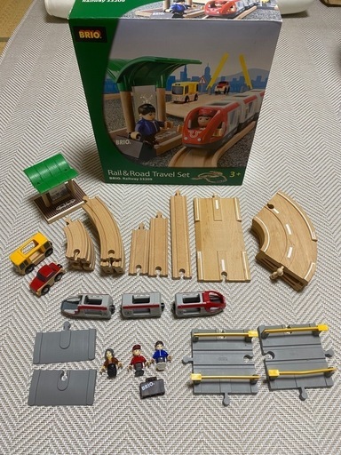 BRIO レール\u0026ロードトラベルセット