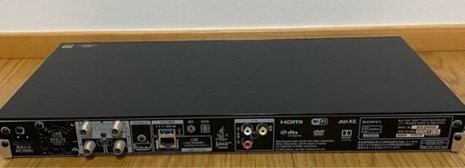 J:COM LANダビング対応機種 大容量 2TB SONY ブルーレイレコーダー BDZ