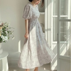 ★1回のみ★美品★　ワンピース　M 花柄の画像