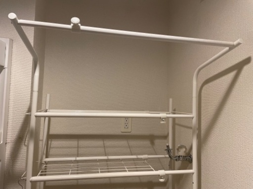 洗濯機上　ランドリー収納