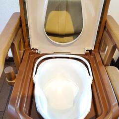 安寿 家具調 トイレ セレクトR はねあげ 脱臭の画像