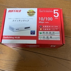 buffalo LSW4-TX-5NS/WHD スイッチングハブ