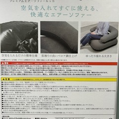 プレミアムエアーソファー　ルッカの画像