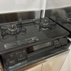 美品　Paloma IC-S87K-L　ガスコンロ　