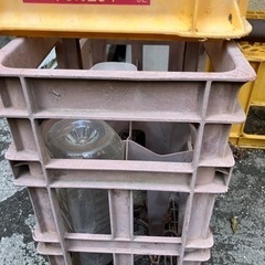 【あげます】ビールケース３つの画像