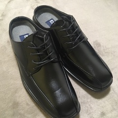【新品・未使用】革靴　ビジネスシューズ　スリッポンの画像