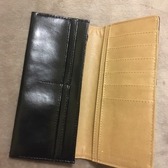 訳あり【新品・未使用】革財布　長財布　イタリアンレザー　の画像