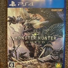 PS4 モンスターハンターワールド&FIFA17 ゲームソフト