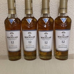 マッカラン１２年４本セット ザ マッカラン12年 ミニチュア | ウイスキー,スコッチ,シングル