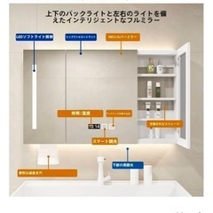 【ジャンク】ミラーキャビネット 120cm
の画像