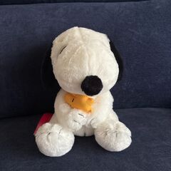 ウッドストック抱っこスヌーピー ぬいぐるみ