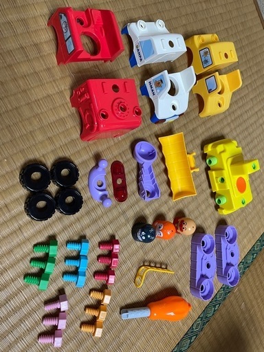 アンパンマン　はたらく車DIY