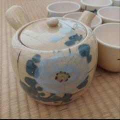 急須　湯呑み10客　
新品未使用
の画像