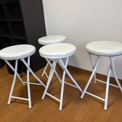ニトリ 椅子 チェア4つセットの画像