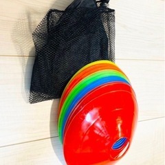 新品【15枚セット】 マーカーコーン マーカーディスク 収納袋付き の画像