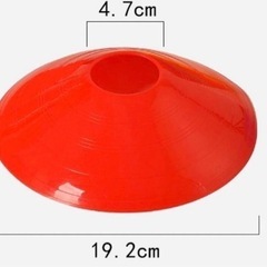 新品【15枚セット】 マーカーコーン マーカーディスク 収納袋付き の画像