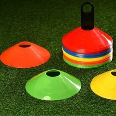 新品【15枚セット】 マーカーコーン マーカーディスク 収納袋付き 