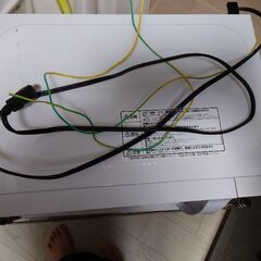 23年製アイリスオーヤマ電子レンジの画像