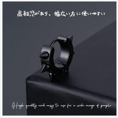 ピアス メンズピアス フープピアス ステンレス 金属アレルギー対応 保存袋付の画像