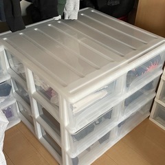 衣類収納　２つセット　ニトリ製の画像