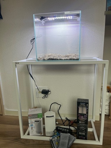水槽、水槽台、アクアリウム飼育一式セット