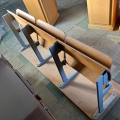 三連椅子の画像