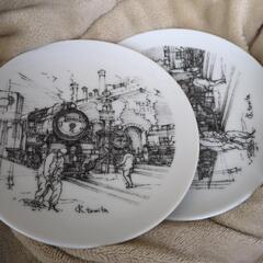 皿　お皿　電車　記念品