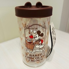 ディズニー　チョコクランチ 空き容器 プラスチック製