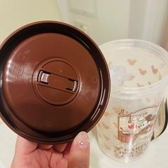 ディズニー　チョコクランチ 空き容器 プラスチック製の画像
