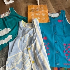 五味太郎えほんキャラエプロン、アンパンマンエプロン