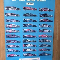 レーシングカーのポスターです。