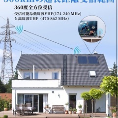 【4K高画質】室内アンテナ 360度全方位受信の画像