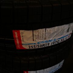 スタッドレスタイヤ 新品、スタッドレスセット　255/50R19 NANKANG ナンカン ESSN-1 2024年製 ブランド：NANKAN MLなどに  群馬県前橋市より。の画像