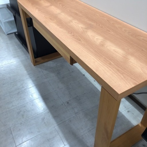 堀田木工所木製デスクナチュラル【トレファク堺福田店】