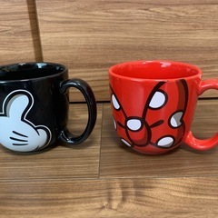 ディズニー　ビッグペアカップの画像