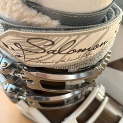 SALOMON 女性用スキー靴 Fusion Advanced ホワイトの画像