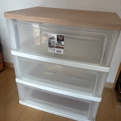 ウッドトップチェスト　500円！！