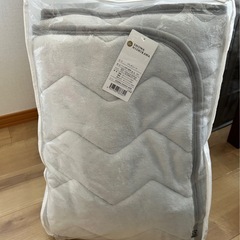【美品】ムアツ セミダブル マットレス（あったかパッドシーツ付）の画像