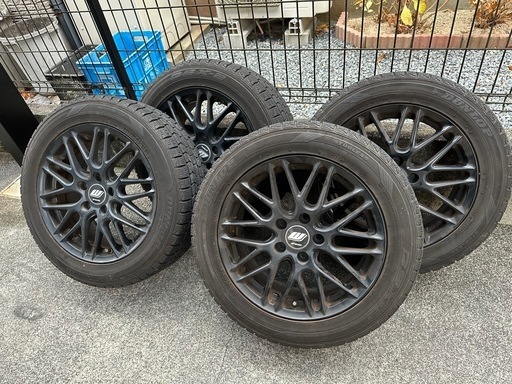 【取引完了】VWゴルフ7などWORKホイール&スダットレス16インチ