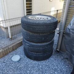 お取引中ハイエース　夏タイヤアルミセット