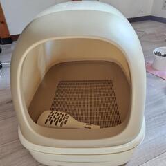 猫トイレと猫砂の画像