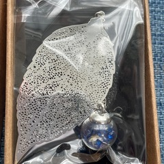 しおり 栞　金属 葉っぱ　ブックマーク 3Dバタフライの画像