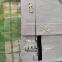 小田急百貨店　新品　半袖ワイシャツ　白（無地）　A38 の画像