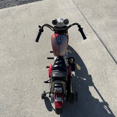 アメリカン　バイク　ブリキ　おもちゃの画像