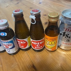 ビール、栄養ドリンクなどまとめて６本
