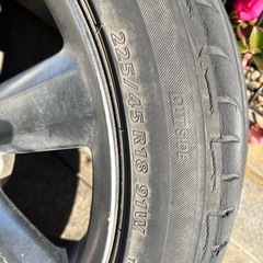 18クラウン 純正アルミ4本セット