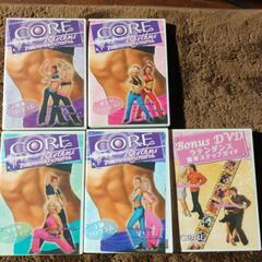 コアリズム7日間メリハリボディプログラム　DVD5枚セット